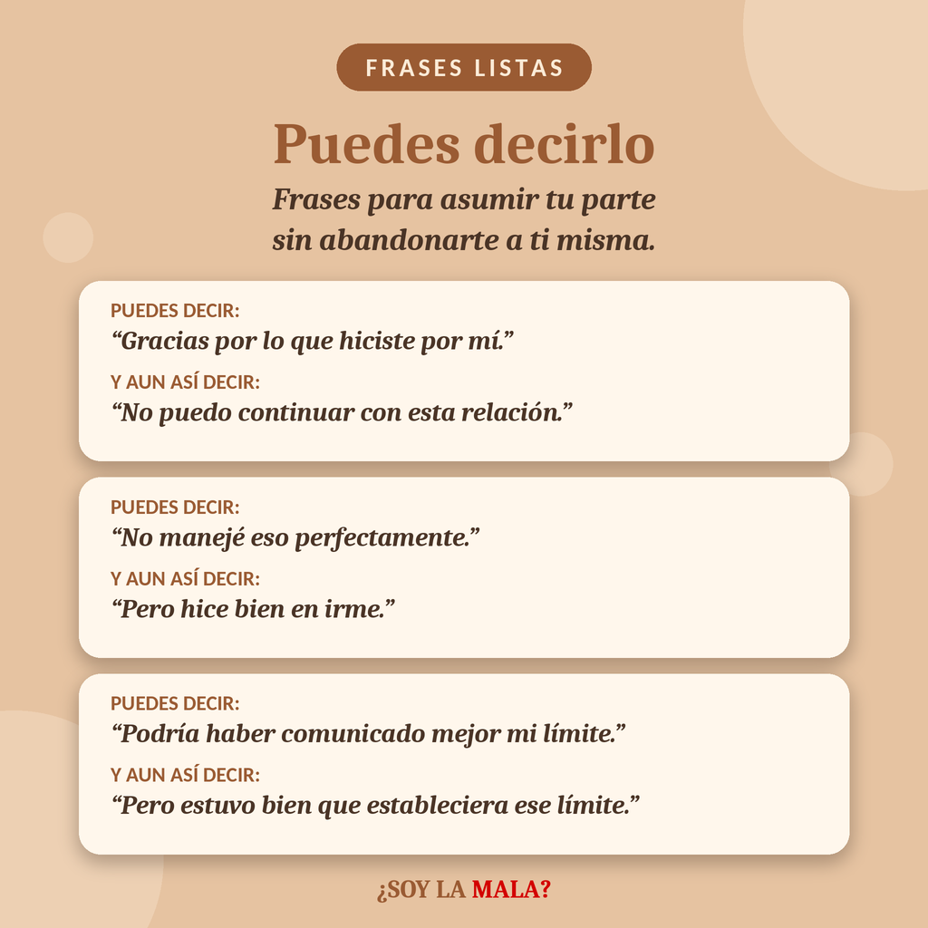 ¿SOY LA MALA? – La guía para elegirte a ti misma sin sentir culpa